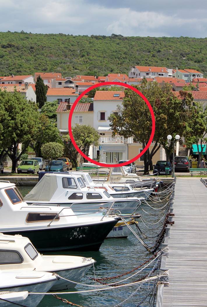 Gîte pour 4 personnes, avec balcon/terrasse à Punat - 2