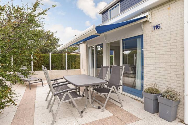 Bungalow für 4 Personen, mit Balkon/Terrasse und Terrasse in De Koog - 4