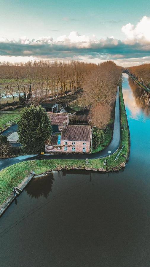 Hoeve Westdijk in Oostkamp, Flandre-Occidentale