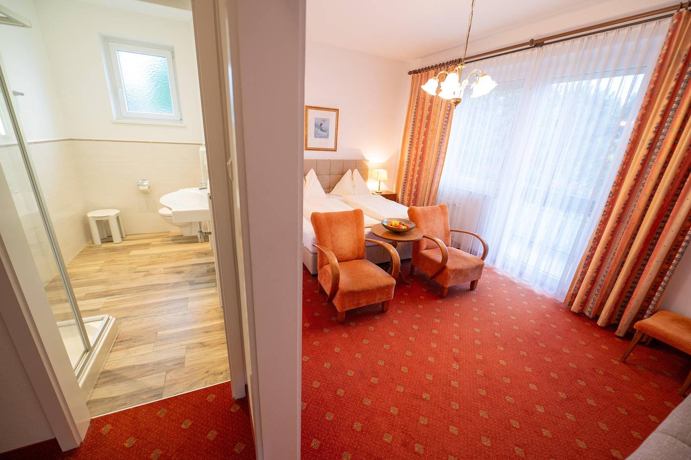 Familienzimmer 2 bis 4 Personen mit Balkon in Seeboden, Bezirk Spittal an der Drau