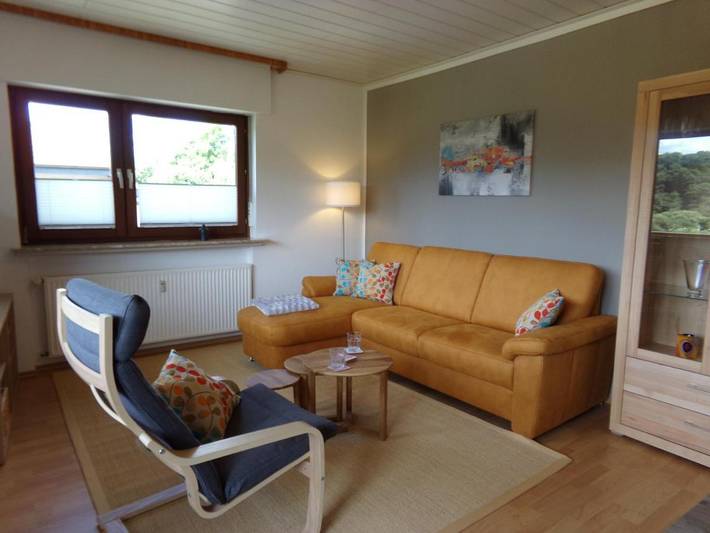 Ferienwohnung für 4 Personen, mit Balkon und Terrasse sowie Garten und Ausblick in Battenberg - 4