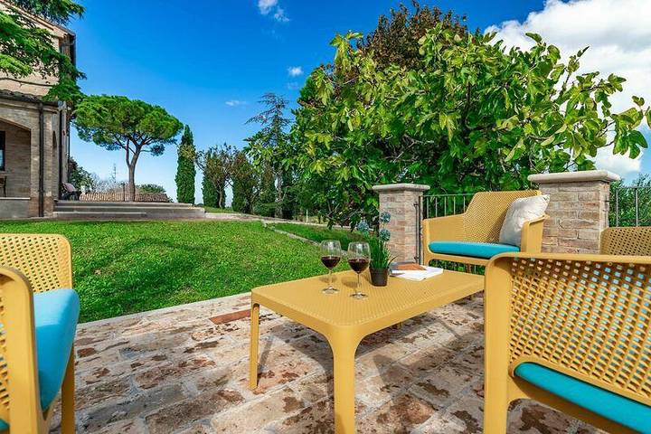 Ferienhaus für 10 Personen, mit Terrasse und Garten, mit Haustier in Marche - 4