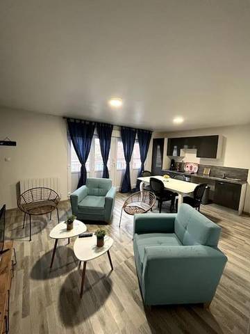 Gîte pour 4 personnes, avec vue et balcon à Orchies