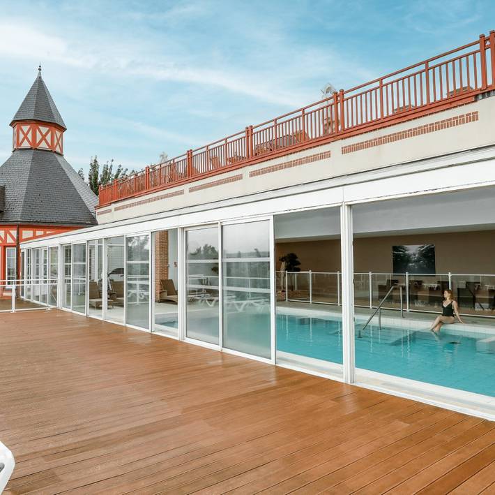 Gîte pour 2 personnes, avec piscine ainsi que sauna et terrasse, animaux acceptés à Houlgate - 4