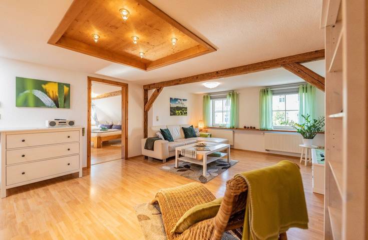 Ferienwohnung für 4 Personen, mit Garten in Bad Liebenstein - 2