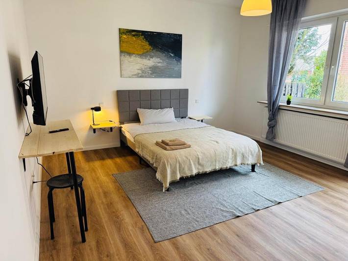 Ferienwohnung für 5 Personen, mit Terrasse und Garten, mit Haustier in Vechta