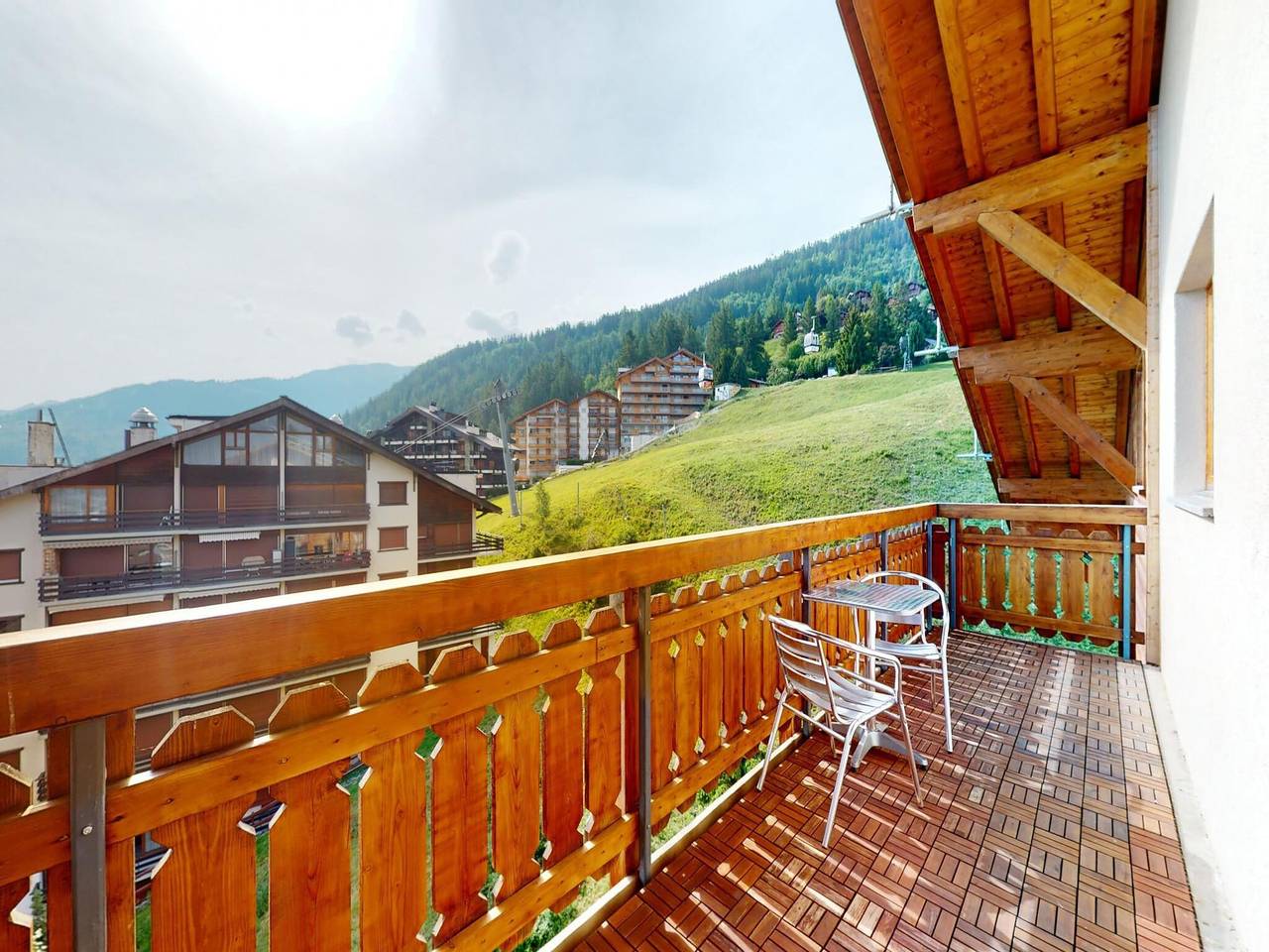 Appartement entier, Appartement de bon goût avec balcon in Nendaz, Alpes valaisannes