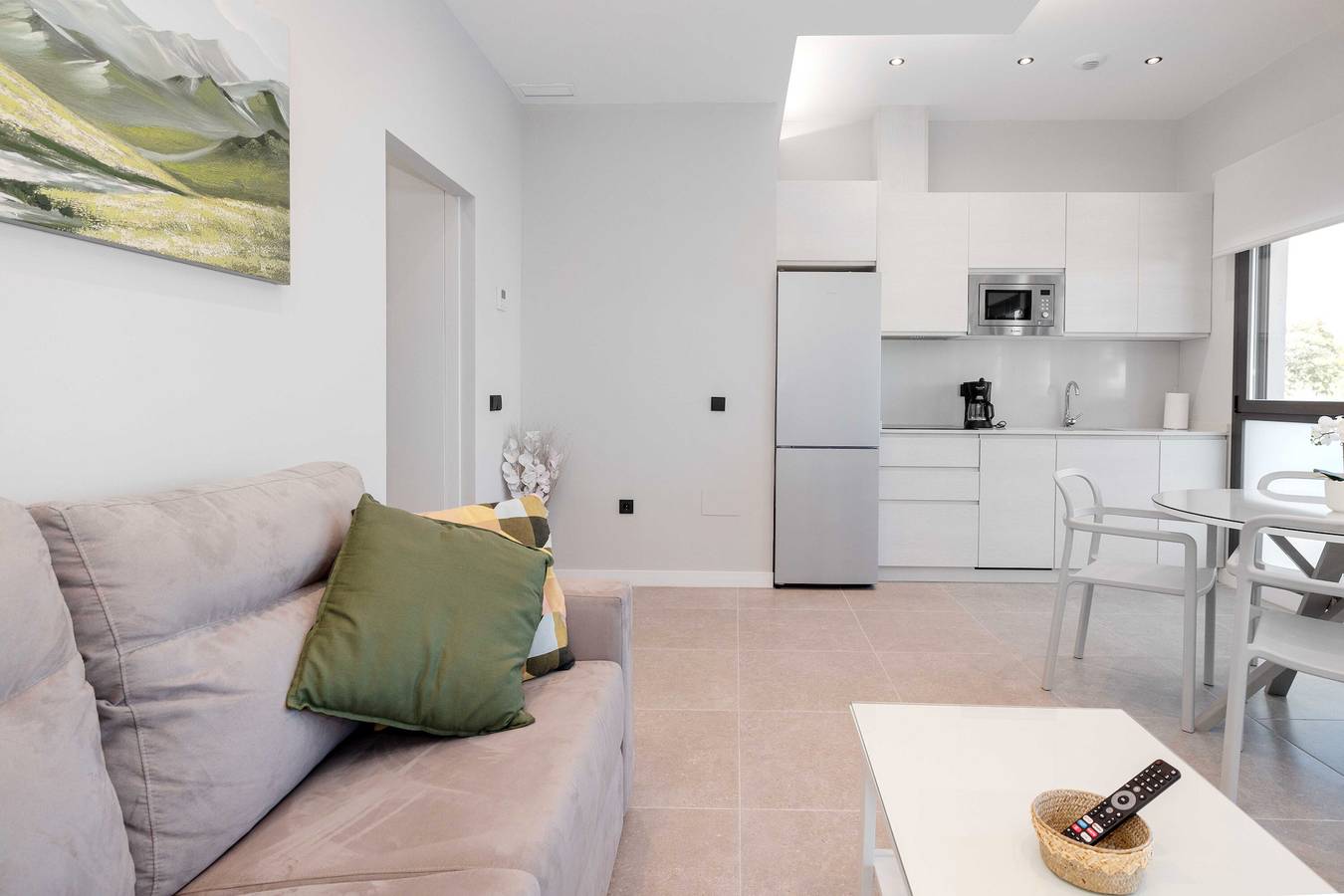 Apartamento entero, Apartamento '1 Dorm Lira' con piscina compartida, Wi-Fi y aire acondicionado in Torre del Mar, Costa del Sol