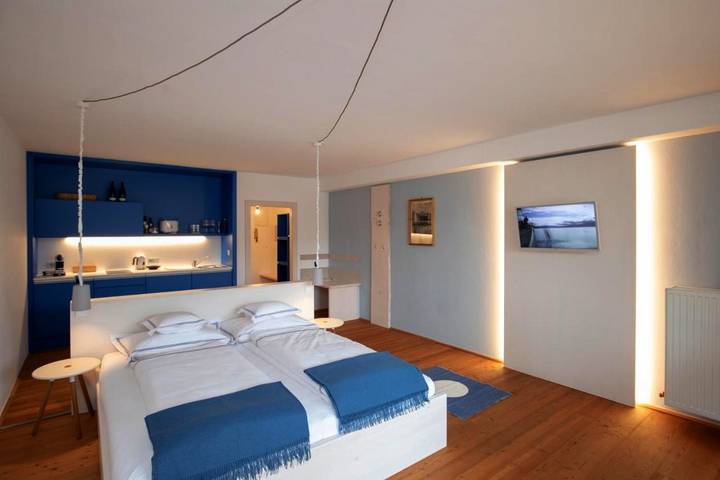 Ferienwohnung für 2 Personen, mit Ausblick und Seeblick sowie Terrasse am Traunsee - 4