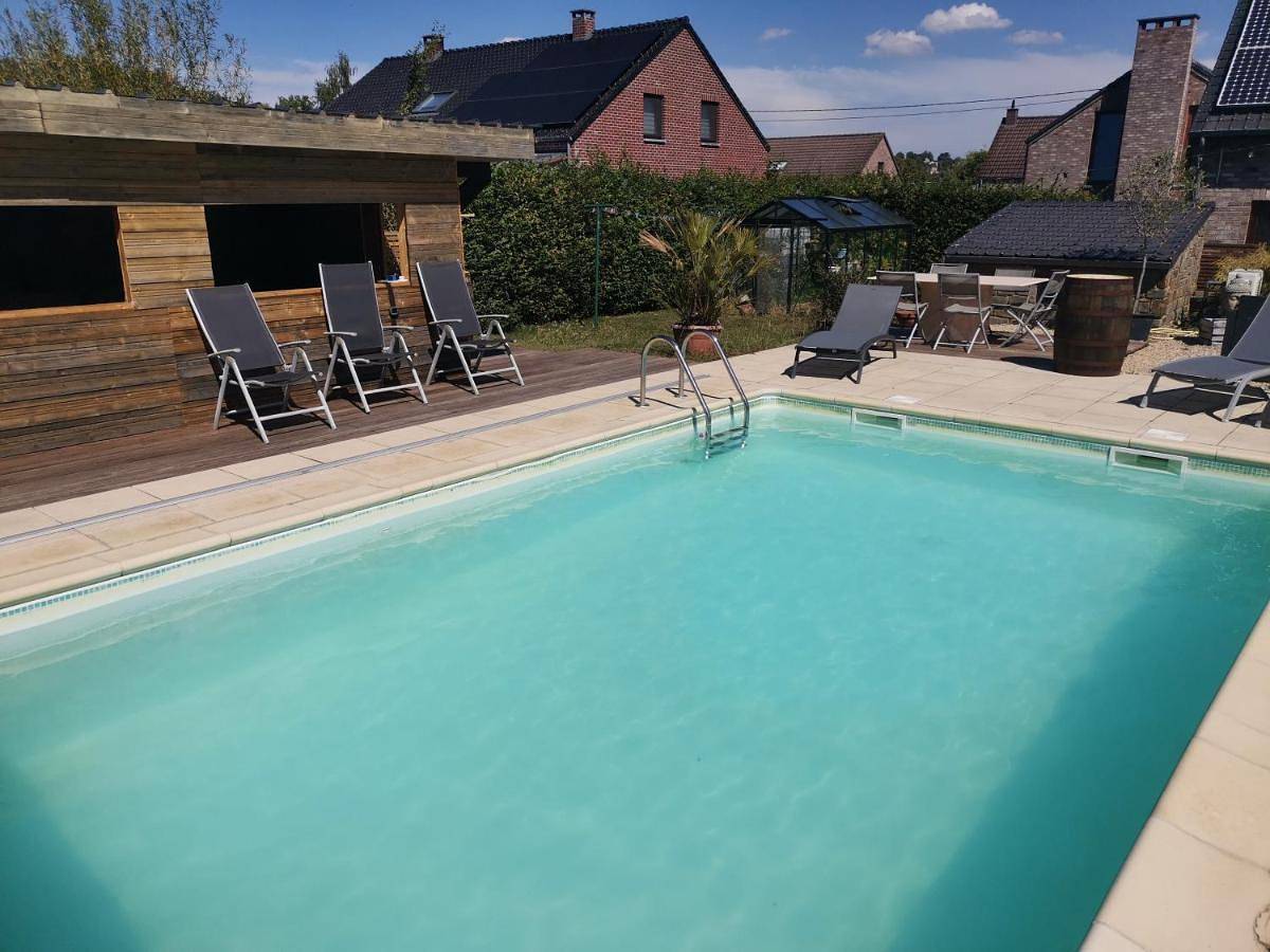 Gîte du Curnolo 3* pour 4/6pers avec spa, piscine in Namur, Région de Namur