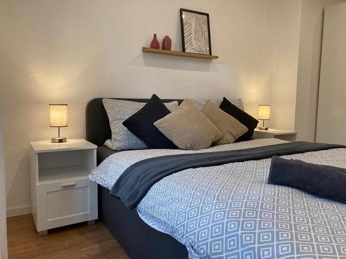 Ferienwohnung für 4 Personen, mit Terrasse und Garten sowie Ausblick in Minden - 4