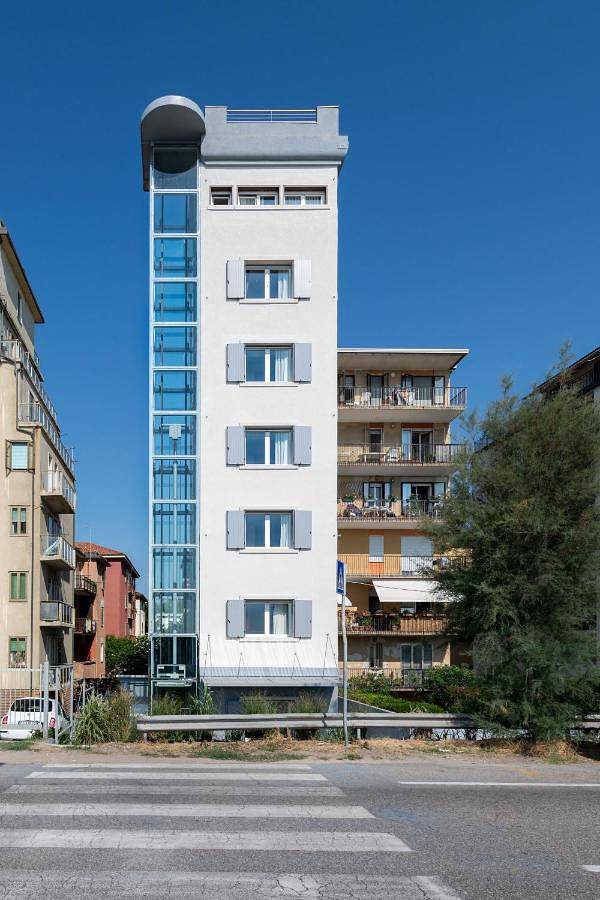 Sea Tower Torre Telemetrica Lido di Venezia in Lido di Venezia, Venedig