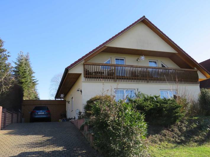 Ferienwohnung für 6 Personen, mit Balkon und Ausblick in Barby