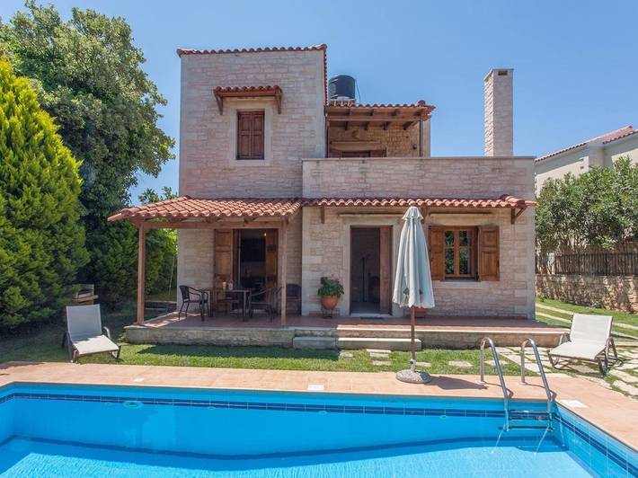 Villa für 8 Personen, mit Meerblick und Garten sowie Ausblick - 1