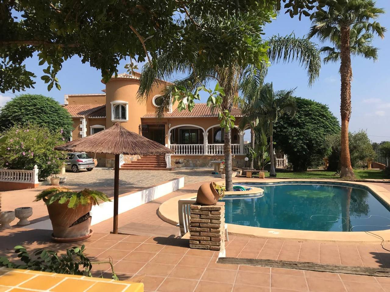 Villa „Emilio“ mit Meerblick, privatem Pool und Wlan in Pedreguer, Costa Blanca