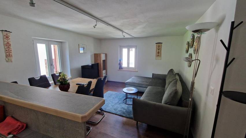 Ferienwohnung für 6 Personen, mit Garten und Ausblick in Müstair