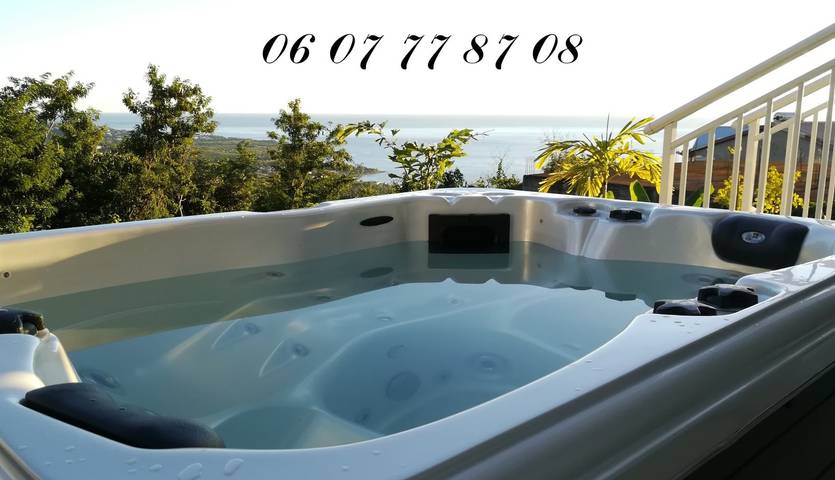 Studio pour 2 personnes, avec jardin et jacuzzi