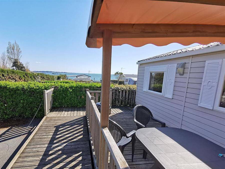 Camping et Parc Les Goelands - Mobilhome 6 personas - Mh2 N°57 Pmr con instalaciones sanitarias in Arzal, Côte des Mégalithes