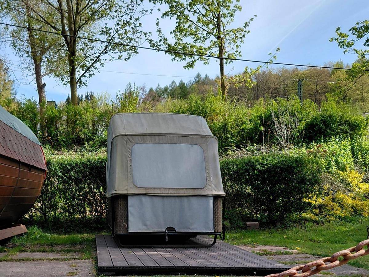 Campingplatz und Quartier am Treidlerweg in Königstein, Elbsandsteingebirge