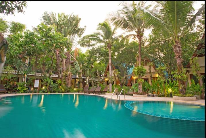 Hôtel pour 2 personnes, avec piscine ainsi que vue et jardin