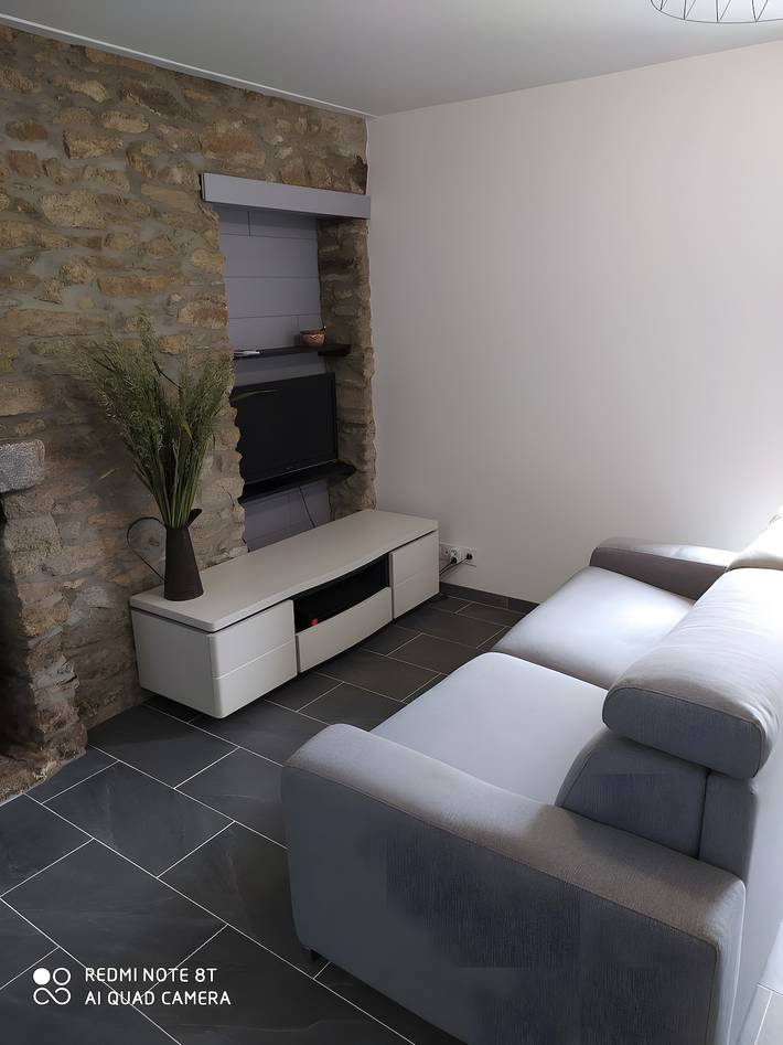 Casa de vacaciones 'Le Gîte De Burguin' con terraza privada, jardín compartido y Wi-Fi in Saint-Avé, Parque natural regional del Golfo de Morbihan
