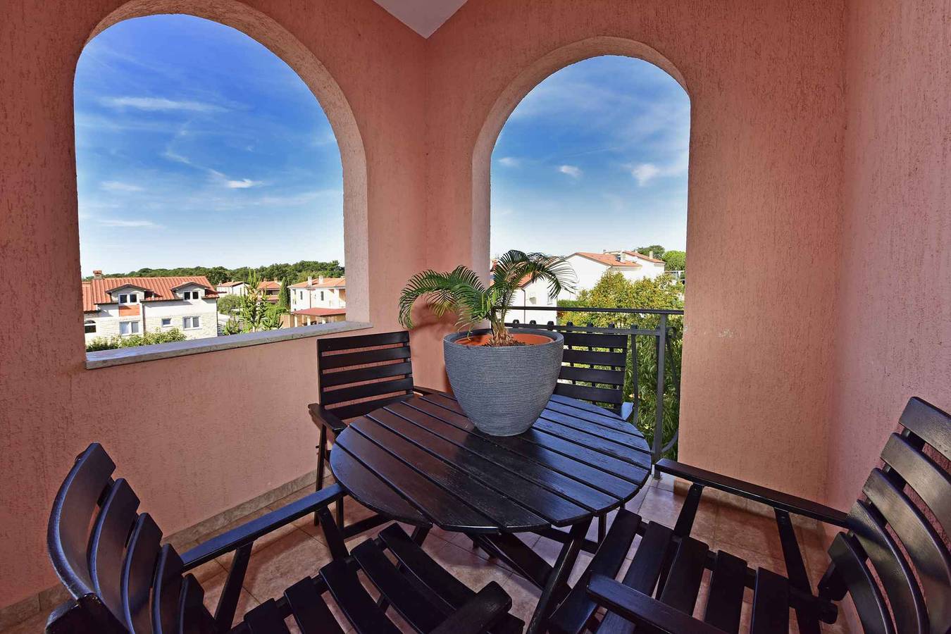 Ganze Ferienwohnung, Ferienwohnung mit Balkon und Pool  in Mareda, Umag und Umgebung