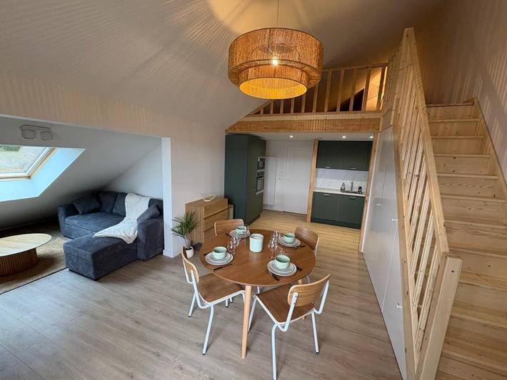 Apartamento de vacaciones para 6 personas, con vistas además de vistas al lago y balcón - 1