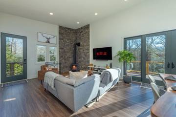 Vacation Rental for 8 Guests in Pisgah Forest, Blue Ridge Mountains, Picture 1