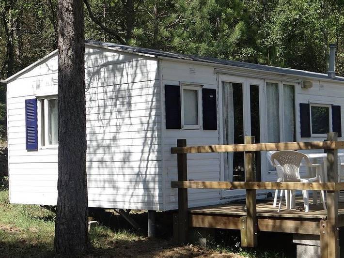 Camping Le Graniers - Mobilheim 6 personen - Cottage in Monoblet, Cevennen