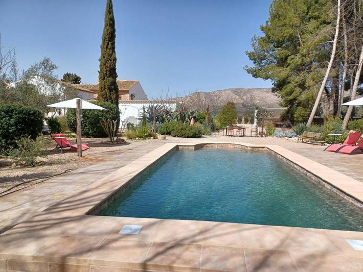 Casa rural para 2 personas, con Terraza y Jardín además de Piscina y Vistas en Biar - 3