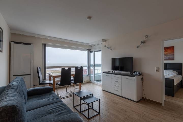 Ferienwohnung für 2 Personen, mit Balkon und Sauna in Sahlenburg