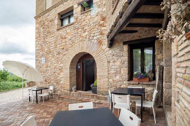 Hostal para 2 personas, con Balcón además de Terraza y Vistas en Alquézar
