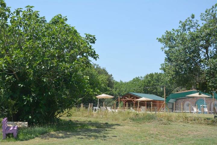 Location de vacances pour 10 personnes, avec piscine ainsi que jardin et vue à Lugnano in Teverina