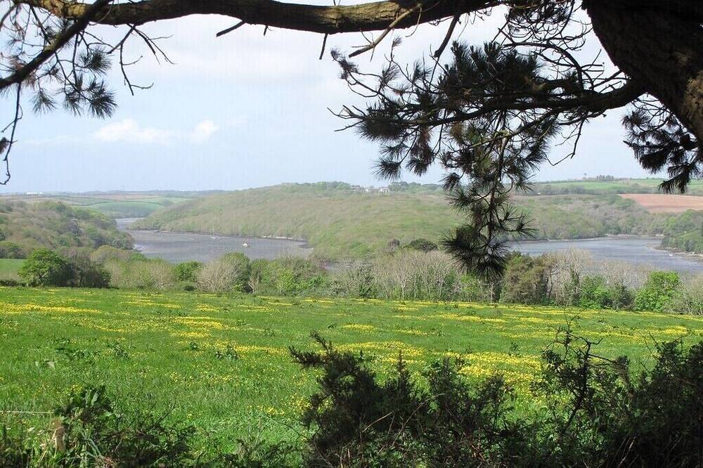 Unique and Magnificently Situated 8 acre Waterside Artists' Retreat Carriage in Helford, Cornwall