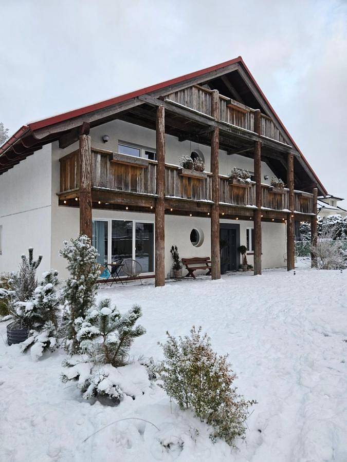 Pension voor 26 personen, with whirlpool and sauna as well as tuin in Polen