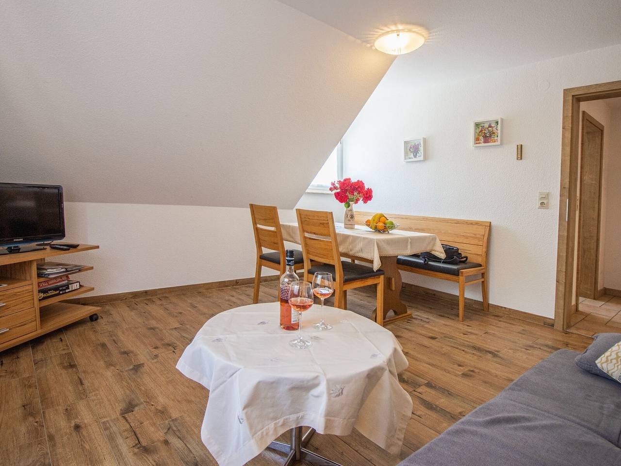 Ganze Wohnung, Ferienwohnung 'Kirschzauber' mit Freisitz und Wi-Fi in Lautenbach, Mittlerer Schwarzwald