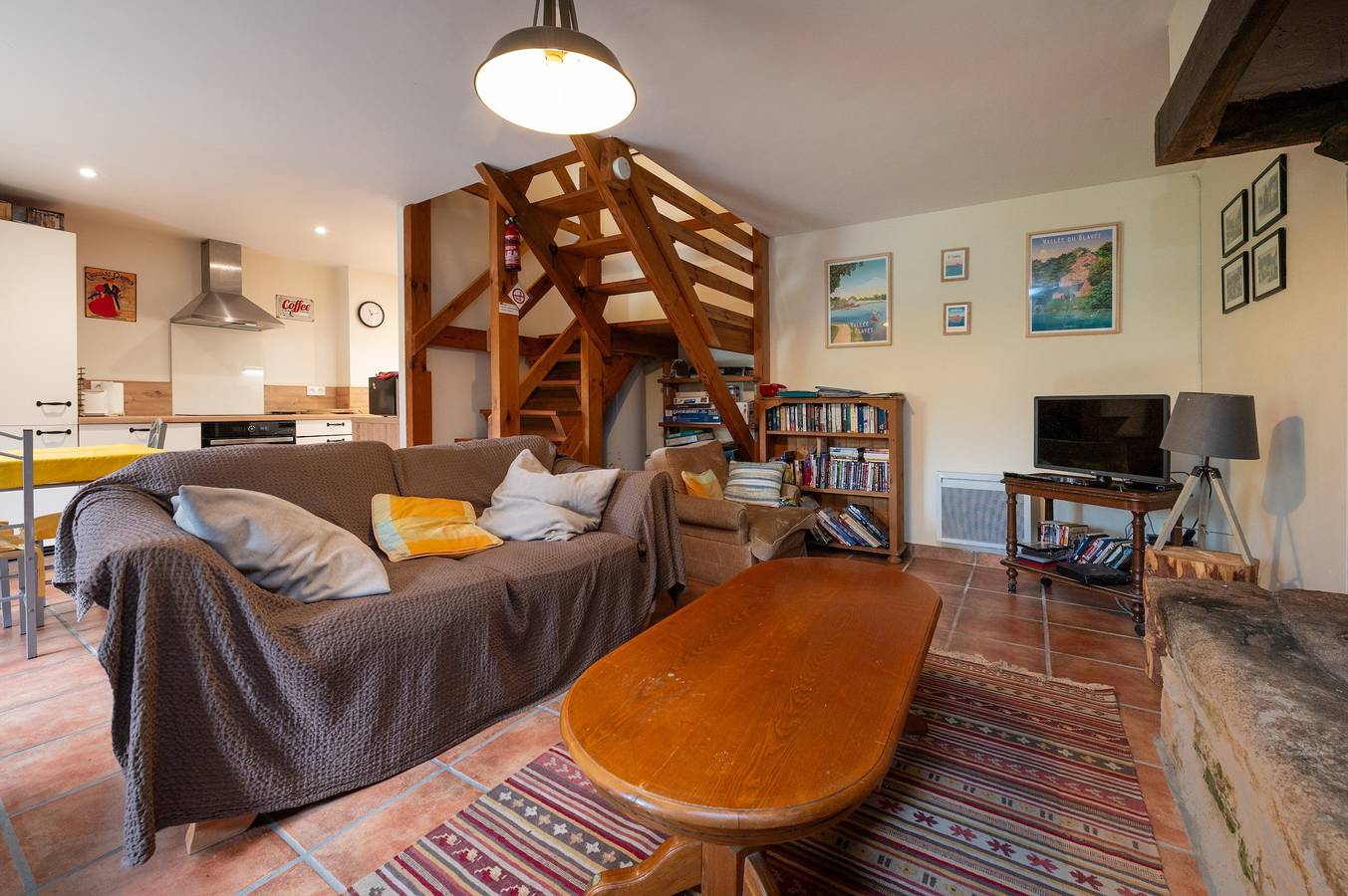 Maison de vacances 'Breton Gildas' avec terrasse partagée, jardin commun et Wi-Fi in Bieuzy, Région de Pontivy