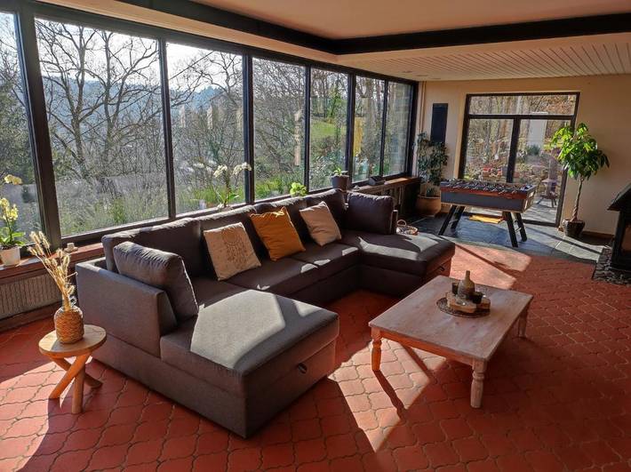 Location de vacances pour 9 personnes, avec piscine ainsi que jardin et vue à Ferrières (Liège) - 2