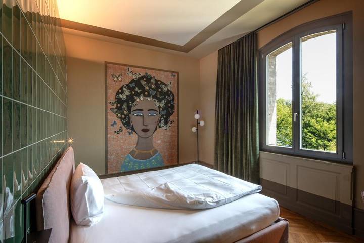 Hôtel pour 2 personnes, avec vue ainsi que terrasse et jardin, animaux acceptés