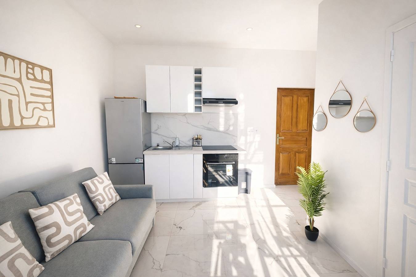 Ganzes Studio, Bright studio flat in Cap d'Ail - Near Monaco in Cap-d'Ail, Nizza und Umgebung