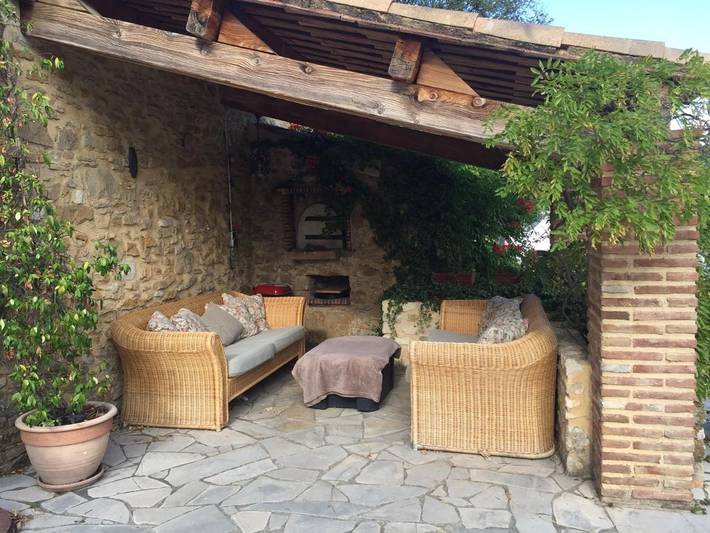 Location de vacances pour 8 personnes, avec jardin ainsi que piscine et vue à Saint-Montan - 4