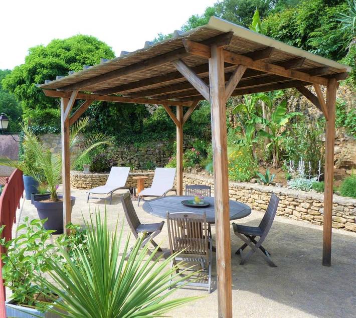Maison de vacances pour 2 personnes, avec terrasse et vue