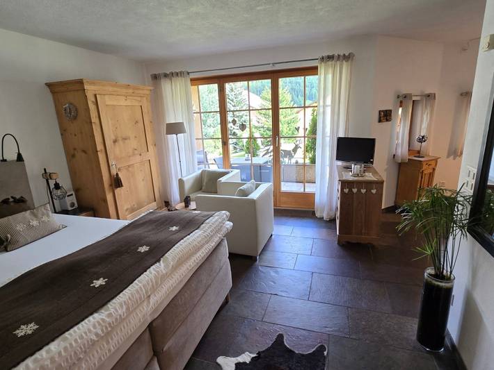 Ferienwohnung für 2 Personen, mit Terrasse und Garten sowie Ausblick - 1