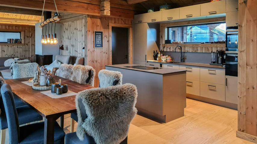 Location de vacances pour 12 personnes, avec terrasse, animaux acceptés à Geilo - 3