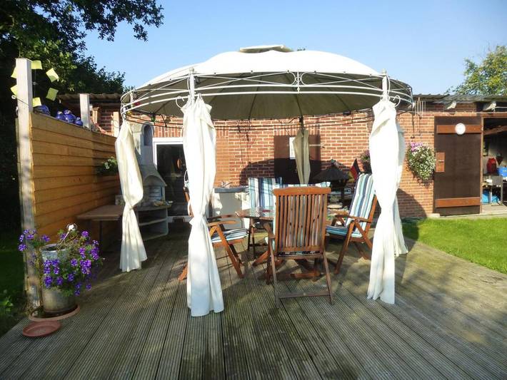 Ferienwohnung für 4 Personen, mit Terrasse und Garten in Erfde