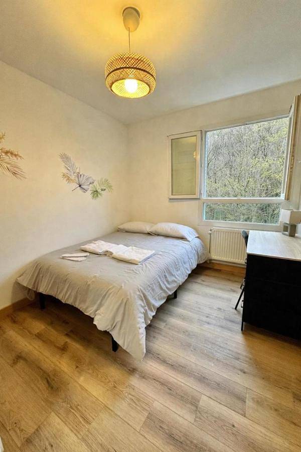 Gîte pour 6 personnes, avec balcon et vue à Brignais - 4