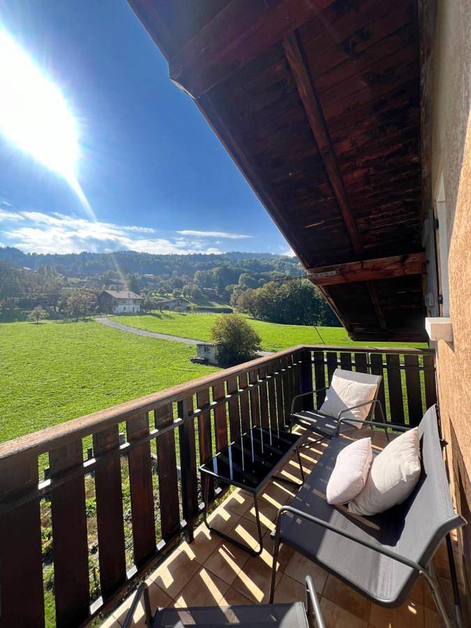 Appartement entier, Two-Bedroom Apartment with Balcony and Terrace in Domancy, Pays du Mont-Blanc