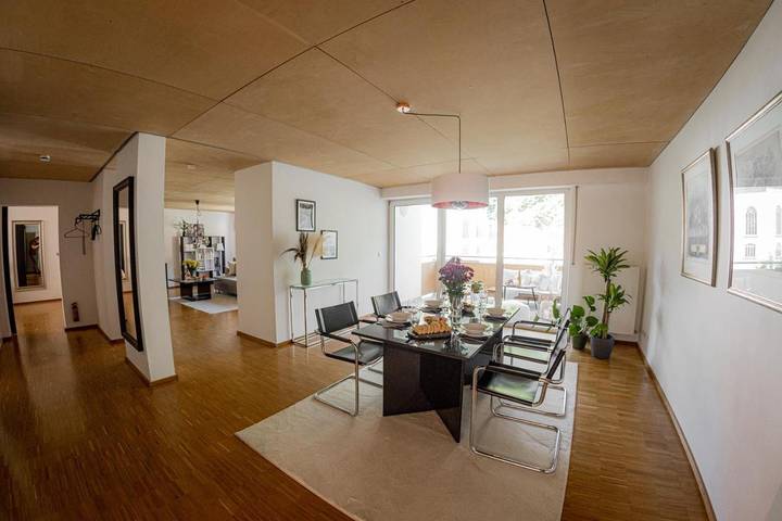 Ferienwohnung für 4 Personen, mit Balkon und Terrasse sowie Ausblick in Passau