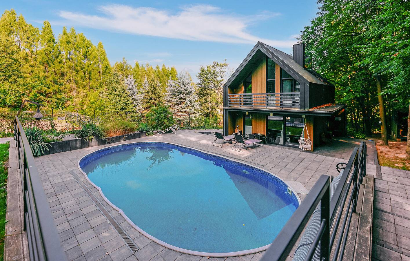 Maison de vacances pour 7 personnes avec terrasse in Voïvodie de Sainte-Croix