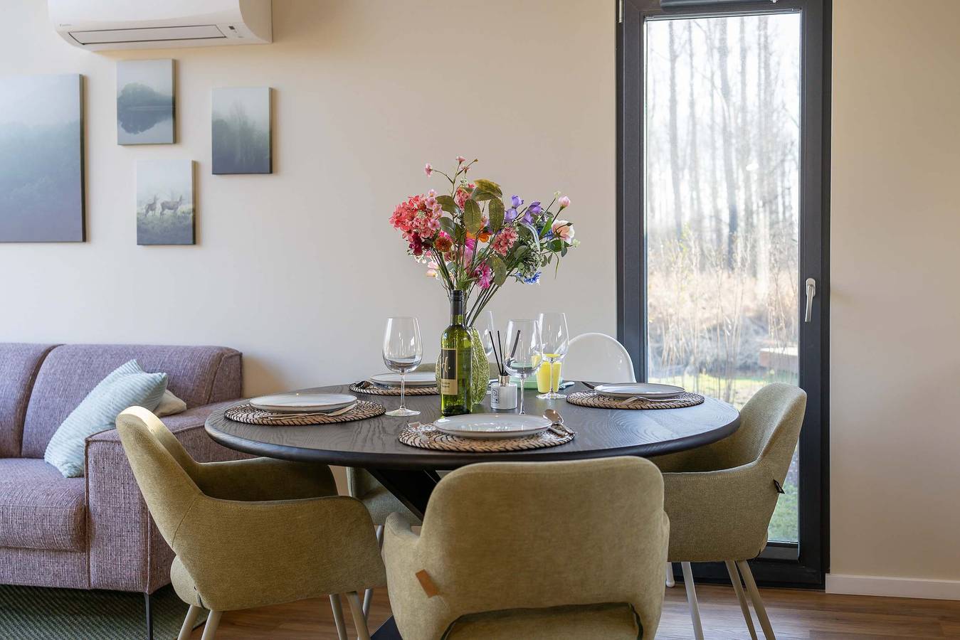 Blockhütte für 4 Personen mit Garten in Oud Ade, Südholland